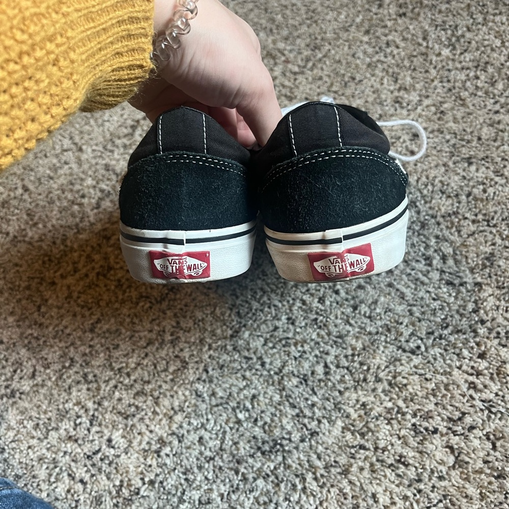 Vans Classic Black and White Sneakers - Picture 3 of 7